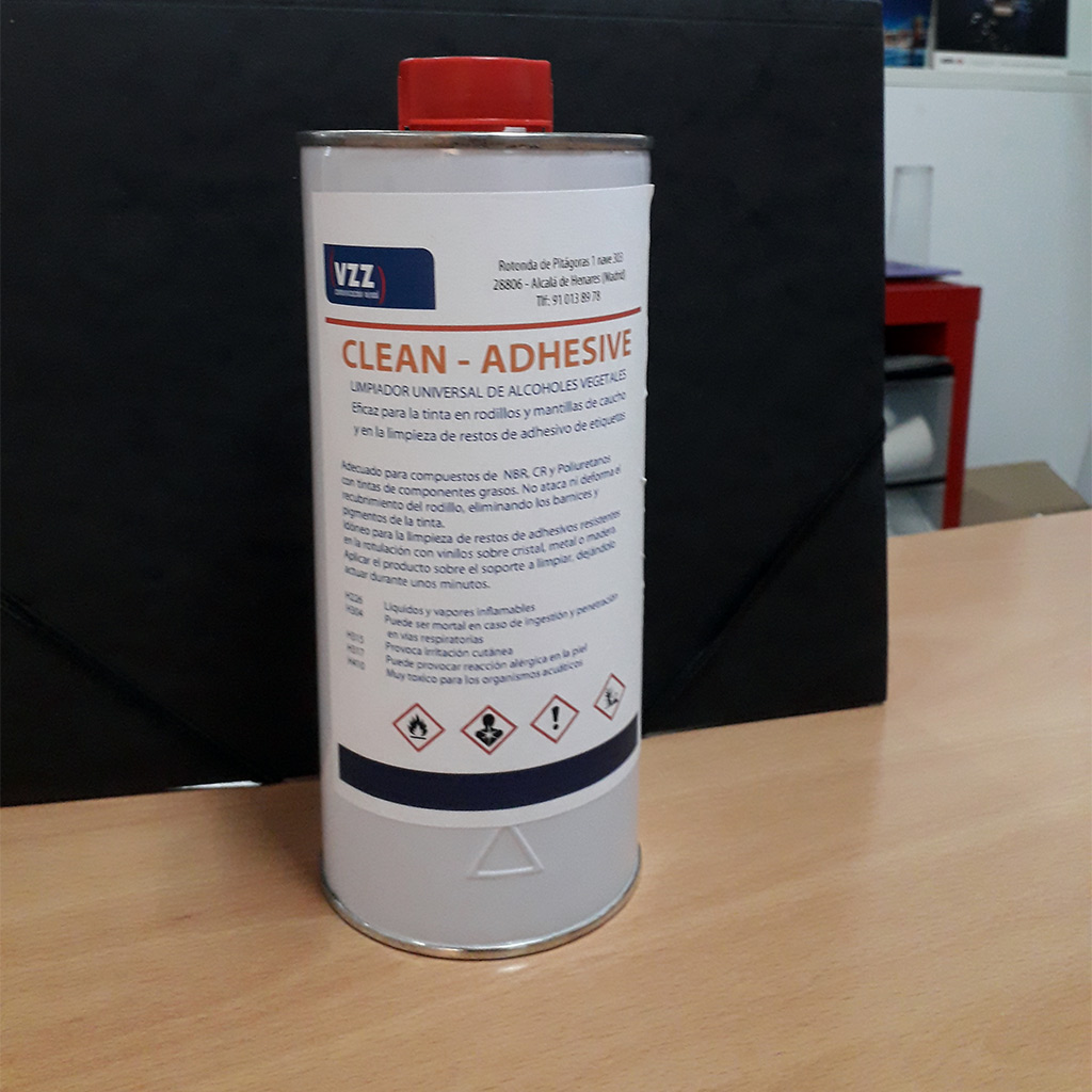 LIMPIADOR  DE ADHESIVO "CLEAN-ADHESIVE"