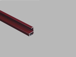 [370001000018] PERFIL ENMARCADO ESTANDAR 10MM  GRANATE BRILLO 3 M (paq. 10 ud.)